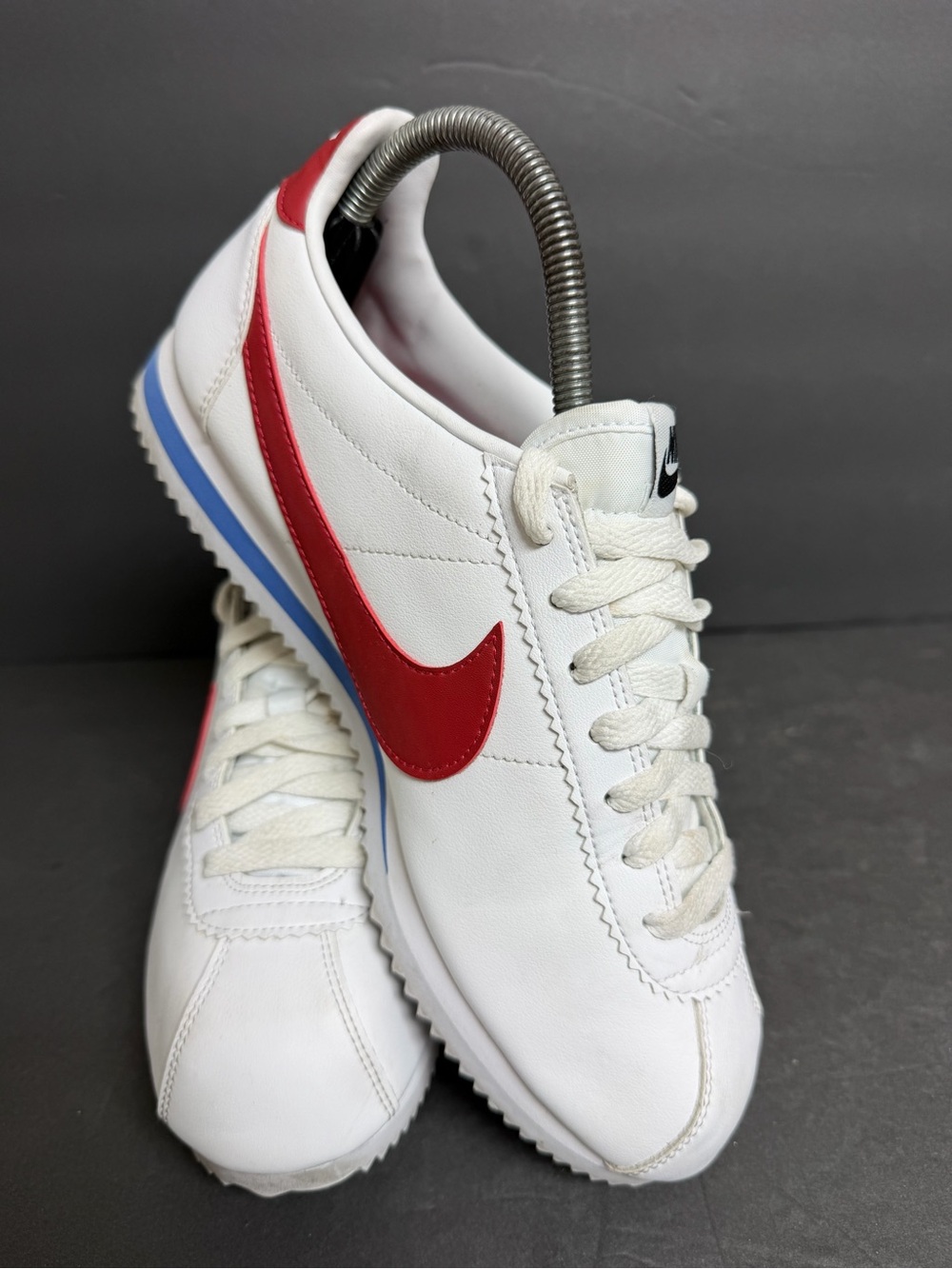 Nike Classic Cortez FORREST GUMP OG 2018 Women US 9 Blue Red White 807471-103 - Picture 2 of 9